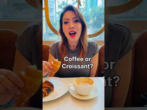 Coffee ☕️ or croissant 🥐 ?