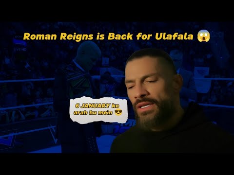 Roman Reigns is Back for Ulafala | WWE SmackDown 14 December 2024 | Hindi