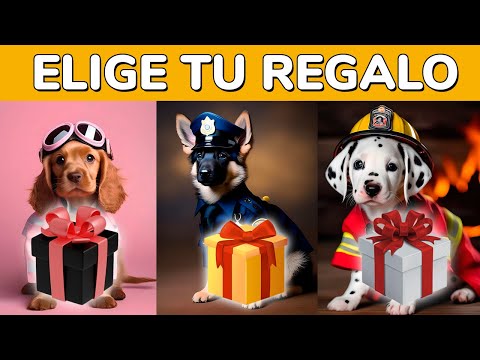 ELIGE TU REGALO PAW PATROL 🎁😃​🐾 | CHOOSE YOUR GIFT 🍀 ¿TE ATREVES A JUGAR?