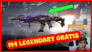 M4 Legendary Gratis | Cara Mendapatkan M4 Black Gold Royal | Cod Mobile