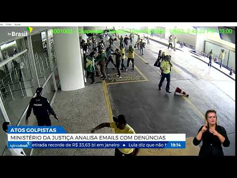 Atos golpistas: Ministério da Justiça analisa e-mails com denúncias
