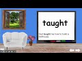 Reading Comprehension and Vocabulary