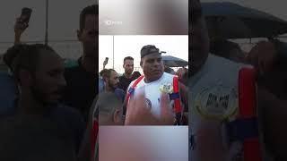 Egyptian Strongman Pulls 20 Cars For World Record | 10 News