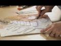 Creating Fossils with Art Techniques