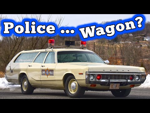 Vintage 1972 Dodge Pola Illinois State Police Wagon: A Nostalgic Journey