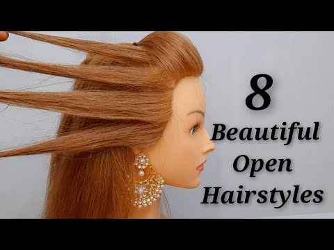 Beautiful Open Hairstyles : Hairstyle for Party : Cute Hairstyle : Wedding Hairstyles