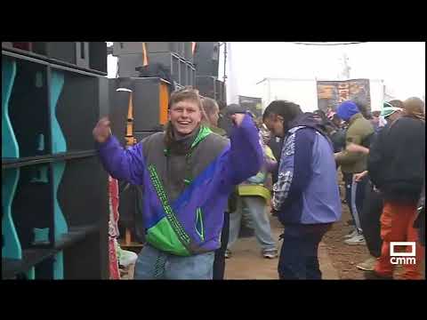 Segundo día de la rave en las inmediaciones del Aeropuerto de Ciudad Real
