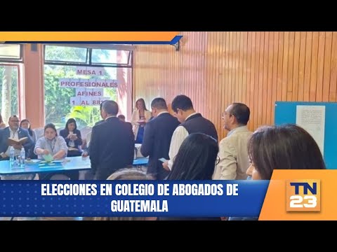 Elecciones en Colegio de Abogados de Guatemala