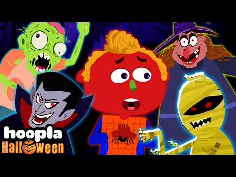 Spooky Finger Family 😈 Kids Halloween Songs 👽 Hoopla Halloween