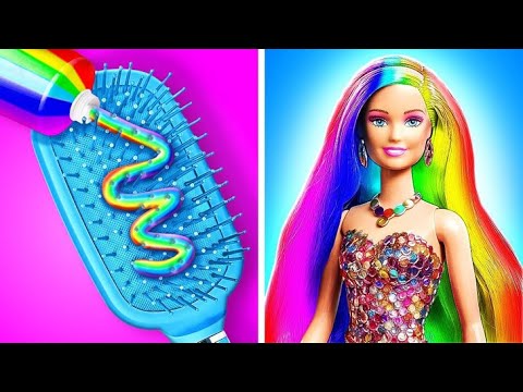 ๐ TOTAL TRANSFORMATION! DIY Doll Makeover Level PRO | Slick Slime Samโs Maker World