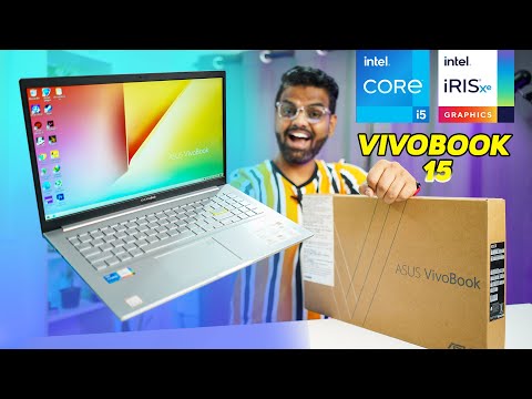 (HINDI) Asus Vivobook 15 - Intel Core i5 11th Gen IRIS XE Graphics Full Review🔥