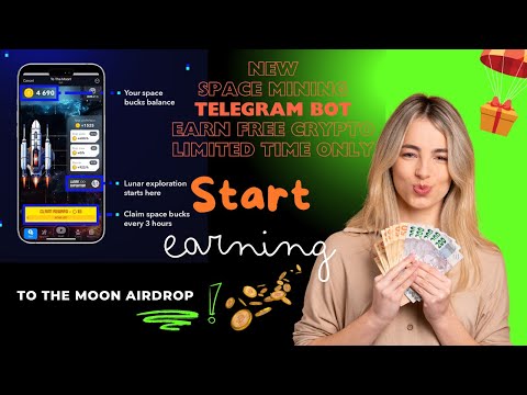 To The Moon Crypto Guide | Free Crypto | Telegram Bot | Airdrop Dhan