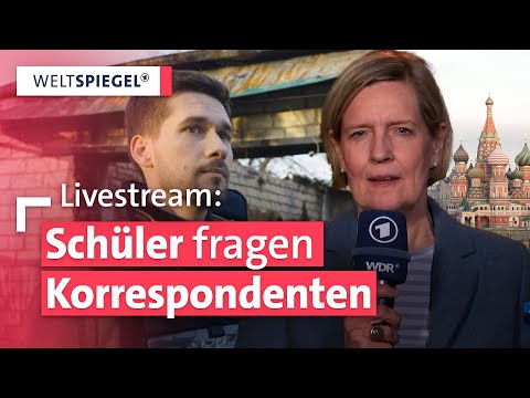 Schüler fragen ARD-Korrespondentinnen und Korrespondenten | Weltspiegel