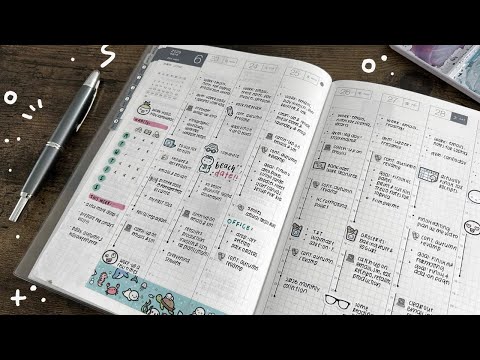 Weekly Plan With Me: Socializing as an Introvert | Hobonichi Cousin