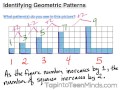 Identifying Geometric Patterns in Grade 6 Math