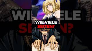 Wie viele Seiten hat eigentlich das Death Note