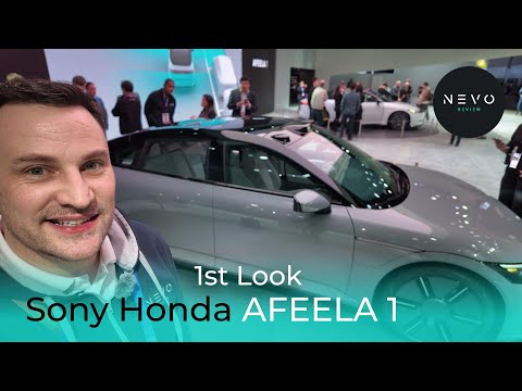 AFEELA 1 - 1st Look at the EV from Sony Honda Mobility