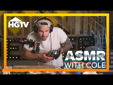 Cole DeBoer Attempts ASMR | Down Home Fab | HGTV