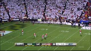 2011 Miami Hurricanes vs Maryland