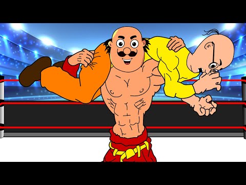 Motupatlu Fight Episode | Motu vs Patlu WWE Fight | Motupatlu Cartoon