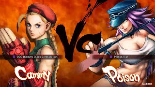 Cammy vs Poison (COM VS COM) - ultra street fighter iv