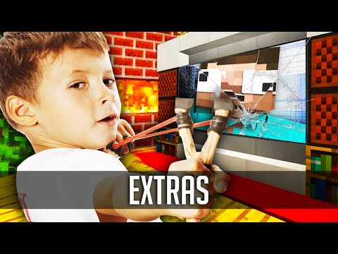 Angry Kid Loses it & BREAKS His TV on Minecraft - EXTRAS (Minecraft Trolling)