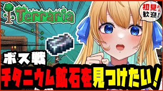 【テラリア/Terraria/作業用BGM】全ボス討伐を目指して！チタニウム鉱石を見つけたい！【ハーネル・グウテン/VTuber】】
