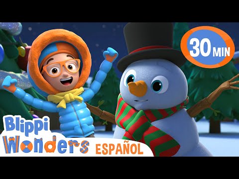 Búsqueda del tesoro navideño‍🎄| Caricaturas infantiles | Moonbug en Español - Blippi Wonders