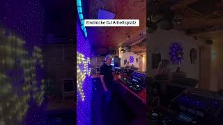 Eindrücke DJ Arbeitsplatz ( was verbirgt sich wirklich hinter unserem Tresen? )#djtresen #eindrücke