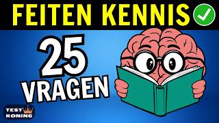 Slechts 5% haalt 25/25! 😱 | Test jouw algemene kennis nu 🏆