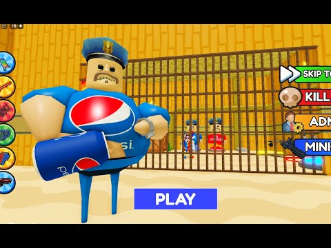 PEPSI BARRY'S PRISON RUN! (OBBY) #roblox #scaryobby