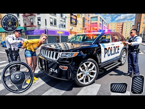 Police Car Driving Job - Real Cop Cars Driving Multi-Storey - Android GamePlay