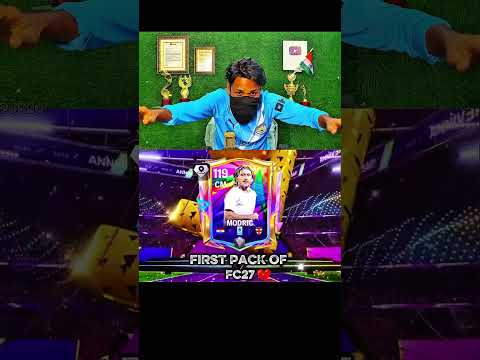 My Frist Pack of Fc 27 , bye bye FC26 💔🥀