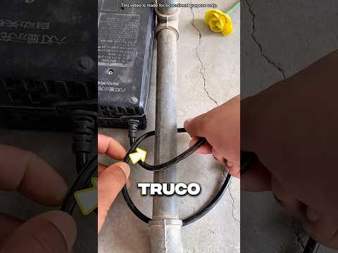 El truco para sacar un cable sin romperlo 😲