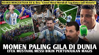 Gak Tayang Di TV Mana Pun‼️Aksi MAGIS Messi Bikin Reaksi Selebritas, Ibra & R9 Kagum Pada Sang DEWA 