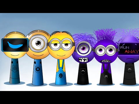 Sprunki OC 15 Minion Dave, Stuart and All Phase Meets Phase 4 (Compilation Sprunki Incredibox)