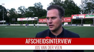 Screenshot van video Jos van der Veen: "Een trots gevoel" | Afscheidsinterview