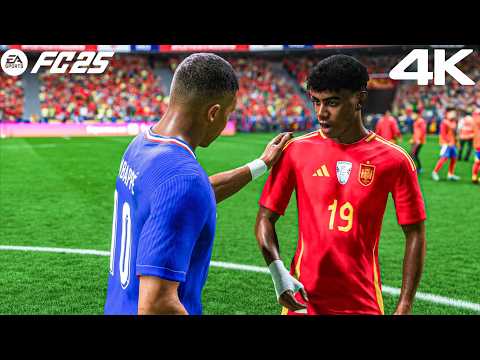 FC 25 - Espanha vs França | Semifinal UEFA Nations League | PS5 PRO 4K