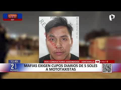 Ventanilla: exigen cupos diarios de 5 soles a mototaxistas