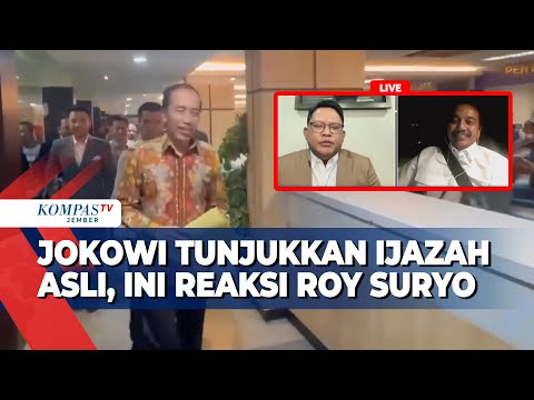 Jokowi Tunjukkan Ijazah Asli UGM ke Polisi, Roy Suryo: Saatnya Pembuktian!