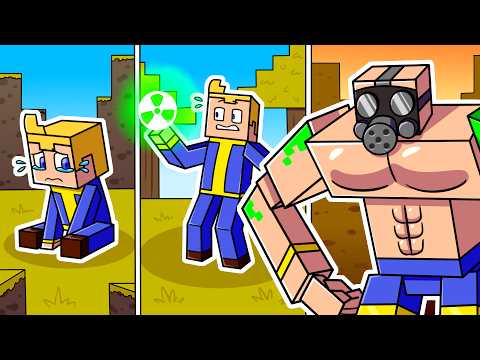 I Survived 1000 DAYS as a NUCLEAR WARRIOR in HARDCORE Minecraft! - Fearless Warriors Compilation