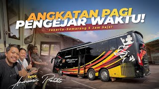 "CEPAT BANGET!" TETAP ANDALAN NGEJAR WAKTU !! 🔥 Trip Bus BEJEU B65 Scania ft. @AndriawanPratikto