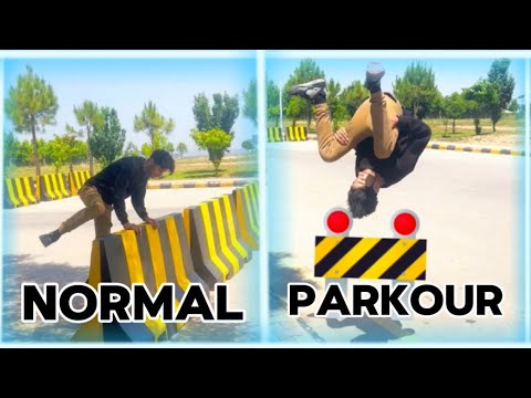 Parkour VS Normal People In Real Life!