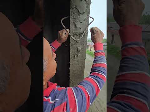 Maestro nos comparte su tecnica para enlucir filos. ✅️#albañilería #construcción