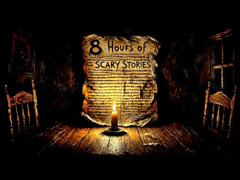 8 Hours of SCARY STORIES in the DARK | BLACK SCREEN