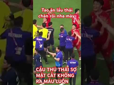 CẦU THỦ THÁI KHIẾP SỢ #short #bongda #nguyenxuanson #football