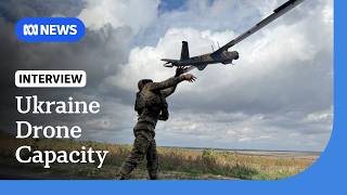YouTube video thumbnail: Ukraine Becoming Self-Sufficient in Drone Production: Expert 