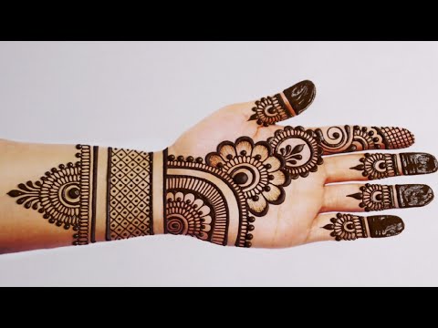Latest Stylish Mehndi design for hands|Easy Simple Mehandi design| Mehandi| Mehandi ka design मेंहदी