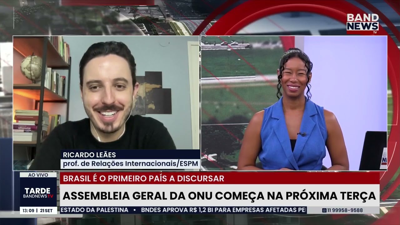 Assembleia Geral da ONU começa na próxima terça feira 23 | BandNews TV