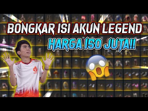 UDAH GILA🔥🔥BUKA ISI INVENTORY AKUN LEGEND BANYAK ITEM LANGKA YANG BIKIN NGIRI PLAYER SULTAN !!!